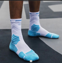 Load image into Gallery viewer, Cushioned Basketball Crew Socks